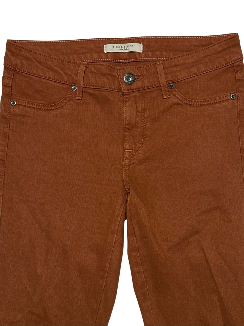 Rust Skinny Jeans - Unbranded - Picture 3 of 9